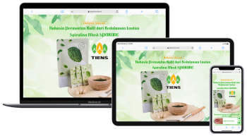 mockup spirulina